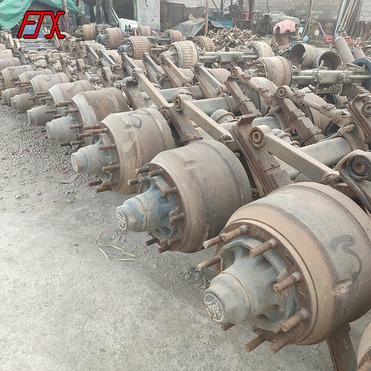 2024 China Used Trailer Axles BPW FUWA Cheap Price Second-Hand Used Trailer Axles for sale