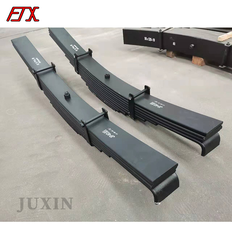 Trailer axle suspension spare leaf spring trailer