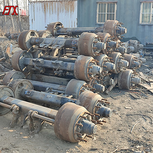 Low Price Truck And Trailer Parts Used Bpw Axles Second Hand Front Axle For Sale