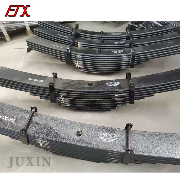 Trailer axle suspension spare leaf spring trailer