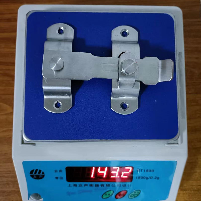 Door Lock Locking Fence Gate Hinge Hardware Bolt Custom Hardware Railway Warehouse Stainless Steel Metal Chain Link Fence 1000