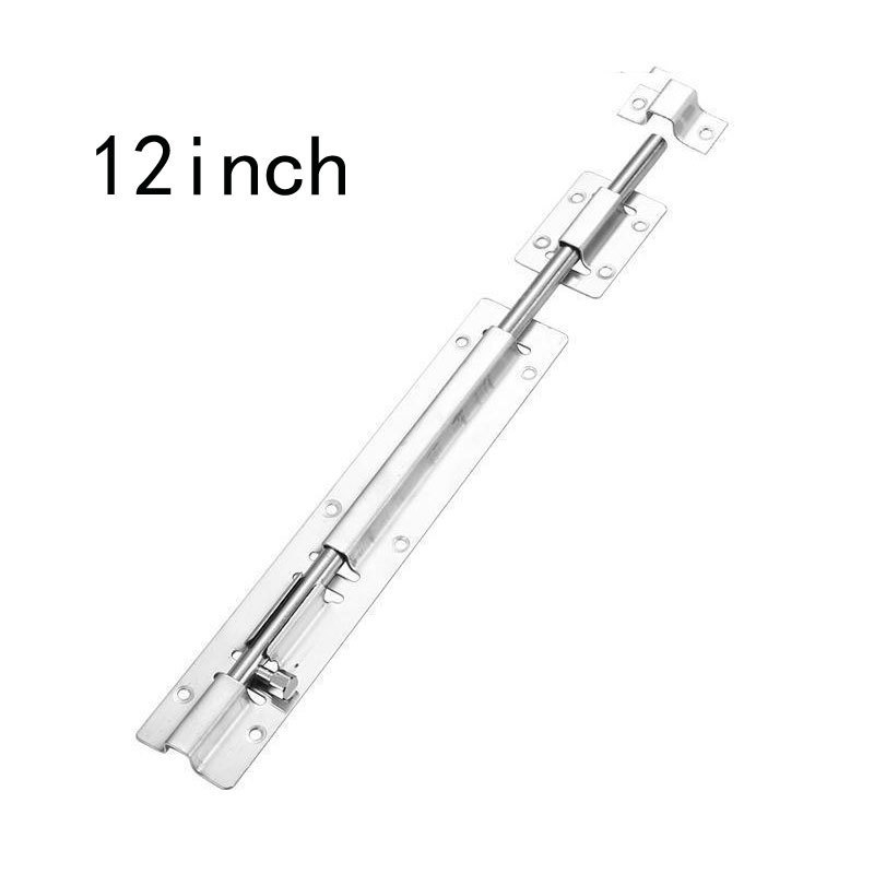 stainless steel door window and tower solid bolt furniture accessory door & window bolts  3inch-12inch slide barrel tower bolt