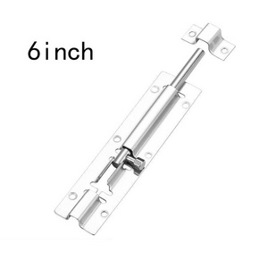 stainless steel door window and tower solid bolt furniture accessory door & window bolts  3inch-12inch slide barrel tower bolt