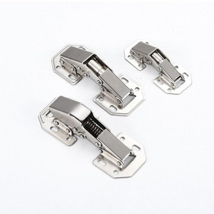 High quality 90 Degree 4 inch 3 inch Special Hydraulic hinges Furniture Hardware Wardrobe Cabinet Frog Hinge