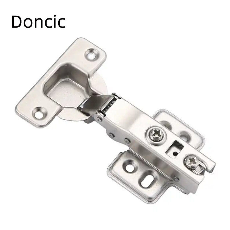 doncic cabinet hinges soft close hydraulic hinges manufacturing machine concealed cabinet hinge for kitchens half overlay