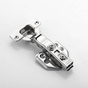 Furniture Hardware Kitchen Window Hinges Soft Closing Clip On Full Overlay Stainless Steel Hinges