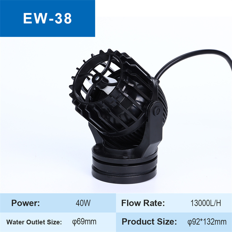 JUYANG Factory Electrical Water Waves Maker Pump Good Price Coral Circulation Wave Pumps Cross Flow Wave Maker for Pool