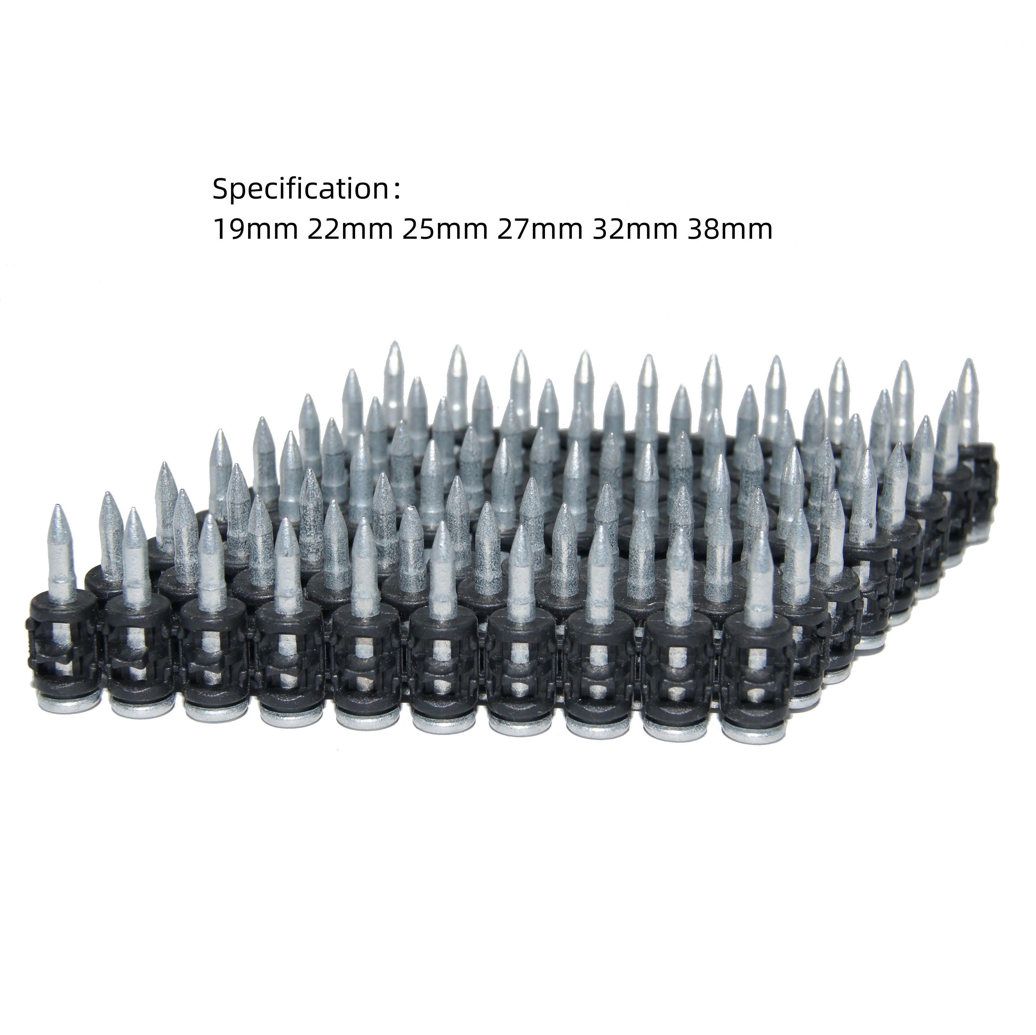 Galvanized Nail For New Bx3 Cordless Direct Fastening Tool Construction Consumables Pins Nai Bx3 Nail Gun Bullet