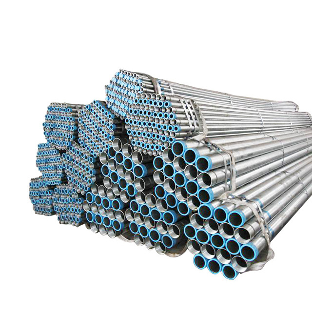 Customized 1.2mm Galvanized Round Steel Pipe Long Service Life 2 Inch Galvanized Steel Pipe Price