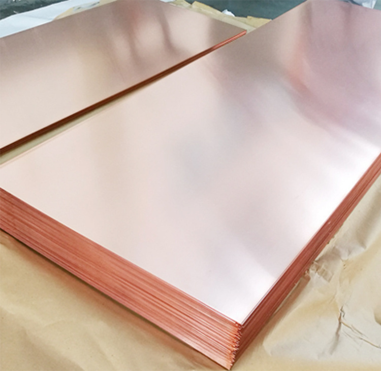 Factory Directly Sale C61300 Copper Plate C61400 C63000 C65500 C93200 Brass Copper Sheet 3mm Copper Plate