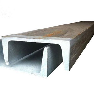 China Supplier Reasonable Price Customized u channel metal iron bar c12 x 20.7 u channel steel sizes