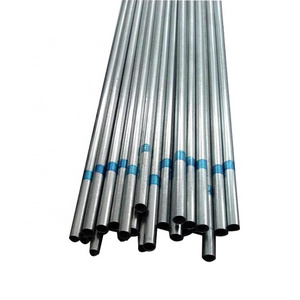 Customized 1.2mm Galvanized Round Steel Pipe Long Service Life 2 Inch Galvanized Steel Pipe Price