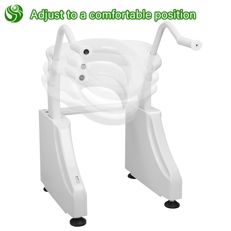 Juyi Automatic Toilet Seat Lift Multifunctional Toilet Lift Raised Toilet Seat With Handle