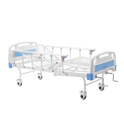 Juyi Manual Hospital Bed 2 Function Medical Hospital Beds Multifunctional Hospital Bed