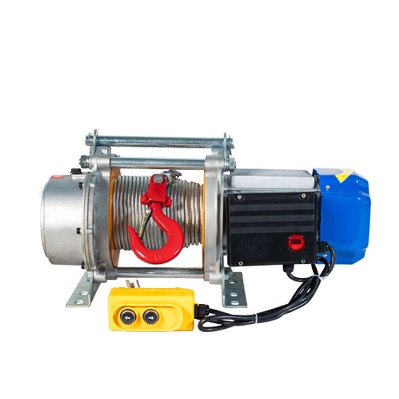 Quick speed 28m/min 750/1500 kg  4 kw motor aluminum electric cable winch