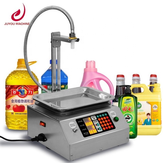 JUYOU liquid filling machine Manual stainless steel liquid oil yogurt milk cosmetic small filling machine