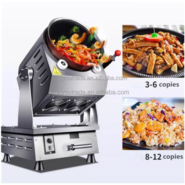 JUYOU Multi-functional Automatic Intelligent Cooking Robot Fried Rice Rotating Self Cooking Machine