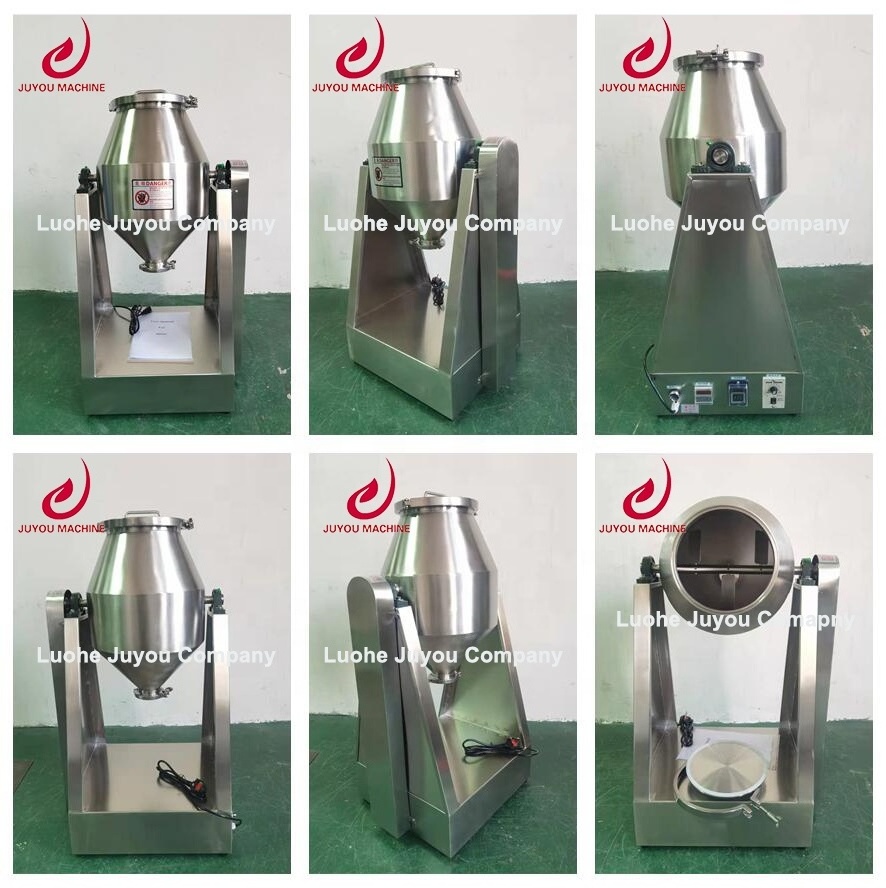 10Kg 50Kg 100Kg 150Kg 200Kg 200L 500L Cocoa Powder Tea Spice Drum Food Powder Mixer Mixing Equipment