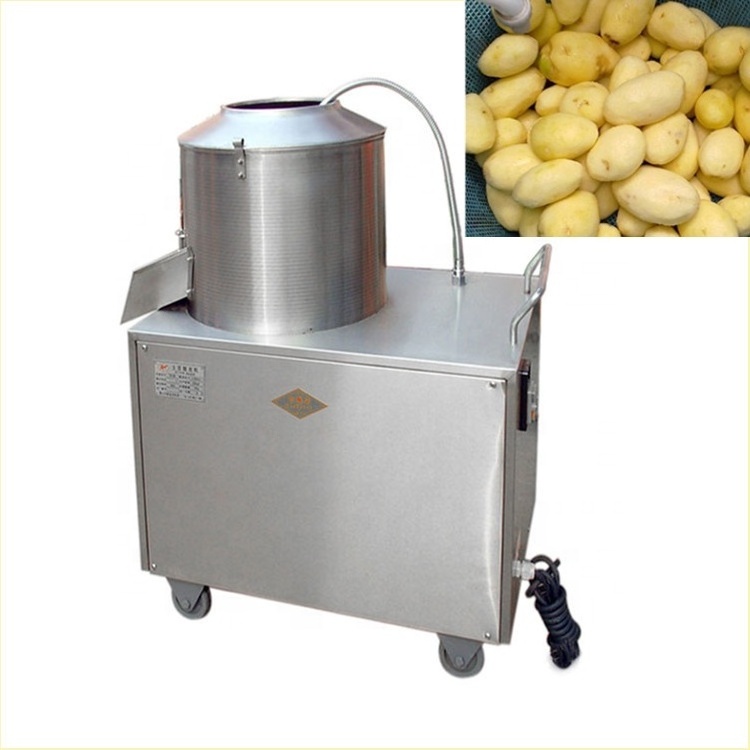 Electric Industrial Use Automatic Mini Onion Skin Peeling Slicer Potato Peeler Machine