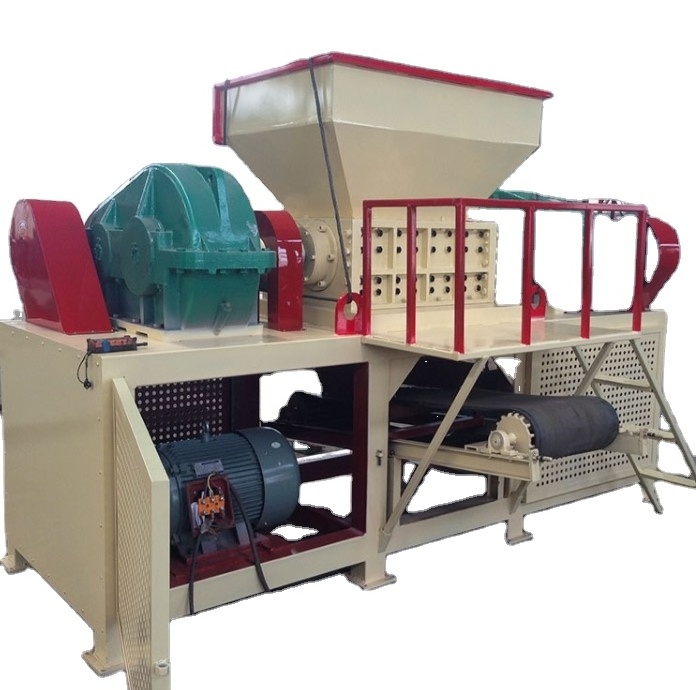 Industrial shredder scrap used tire shredder for sale