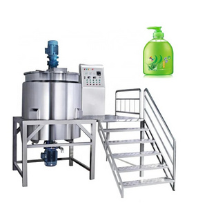 50L- 6000L Stainless steel Liquid Chemical Mixer shampoo mixer production line agitator mixing tank