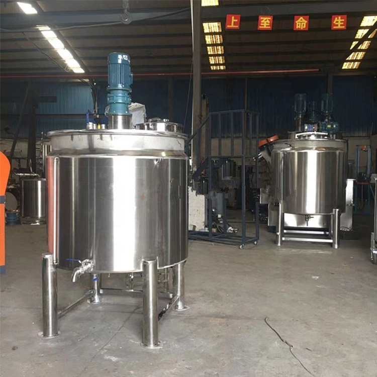 50L- 6000L Stainless steel Liquid Chemical Mixer shampoo mixer production line agitator mixing tank