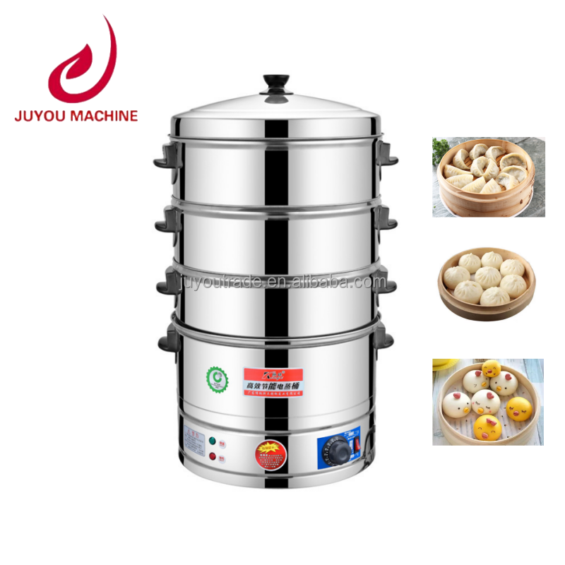 52cm 5 Layers Large Soup Steamer With Handles Kitchen Stainless Steel 5 Tier Steamer Pot Food steamer