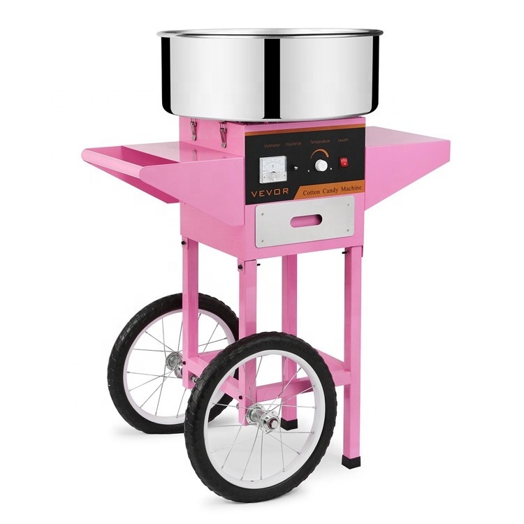 Cotton candy machine maker commercial automatic electric cotton candy vending machine cotton candy floss machine