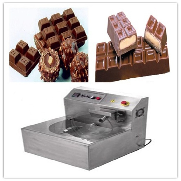 JUYOU CE Approved Machine To Make Chocolate / Small Chocolate Moulding Machine / Chocolate Tempering Machine