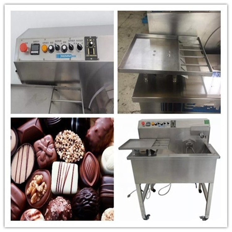 JUYOU CE Approved Machine To Make Chocolate / Small Chocolate Moulding Machine / Chocolate Tempering Machine