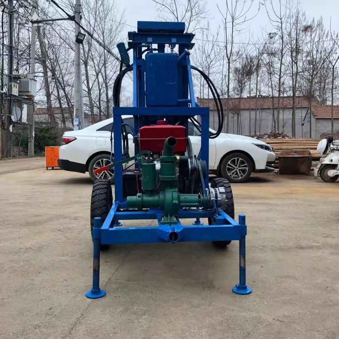 Chinese Manufacturer Borehole Driller Bore Hole Rock Blasting Machine Price Concrete Cutting Drilling Rig Machine