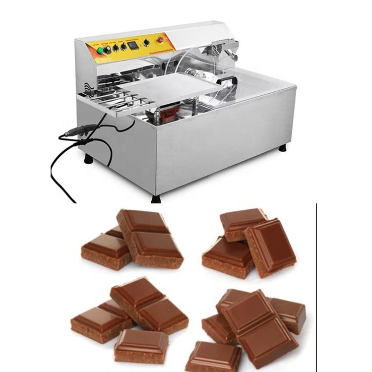 JUYOU Commercial tempering chocolate Stainless Steel Automatic Home continuous Chocolate Tempering Machine 8kg chocolate machine