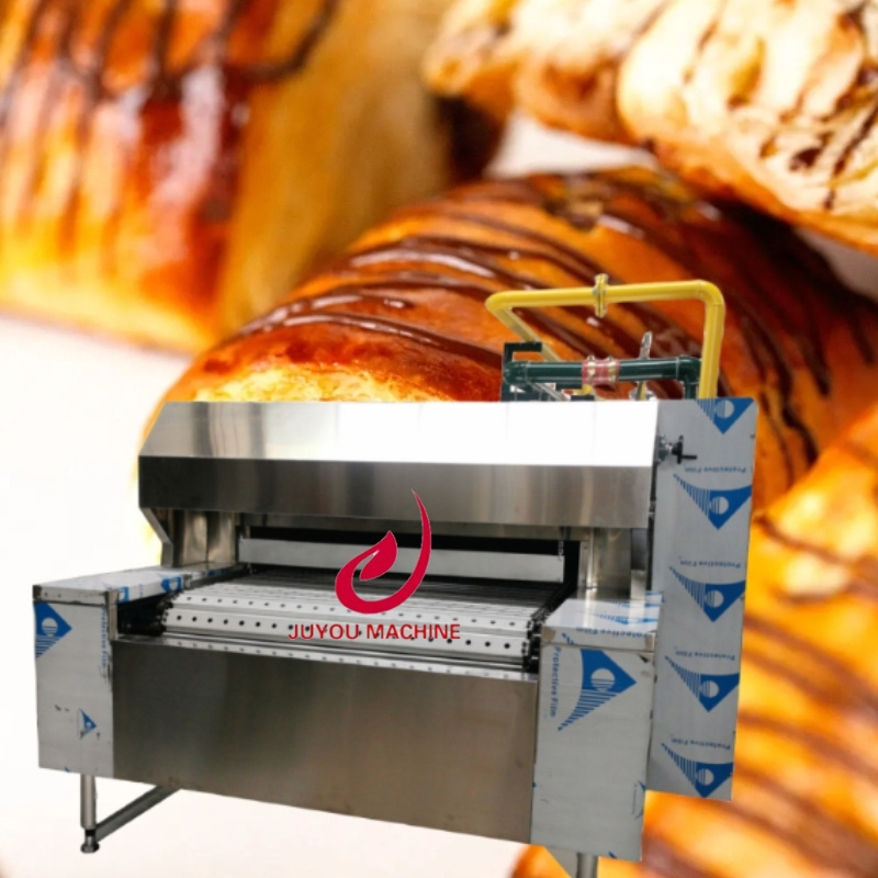 JU Gas Pizza Oven  Bakery Tunnel Oven For Bread Baking Croissant  Biscuits Tunnel Oven