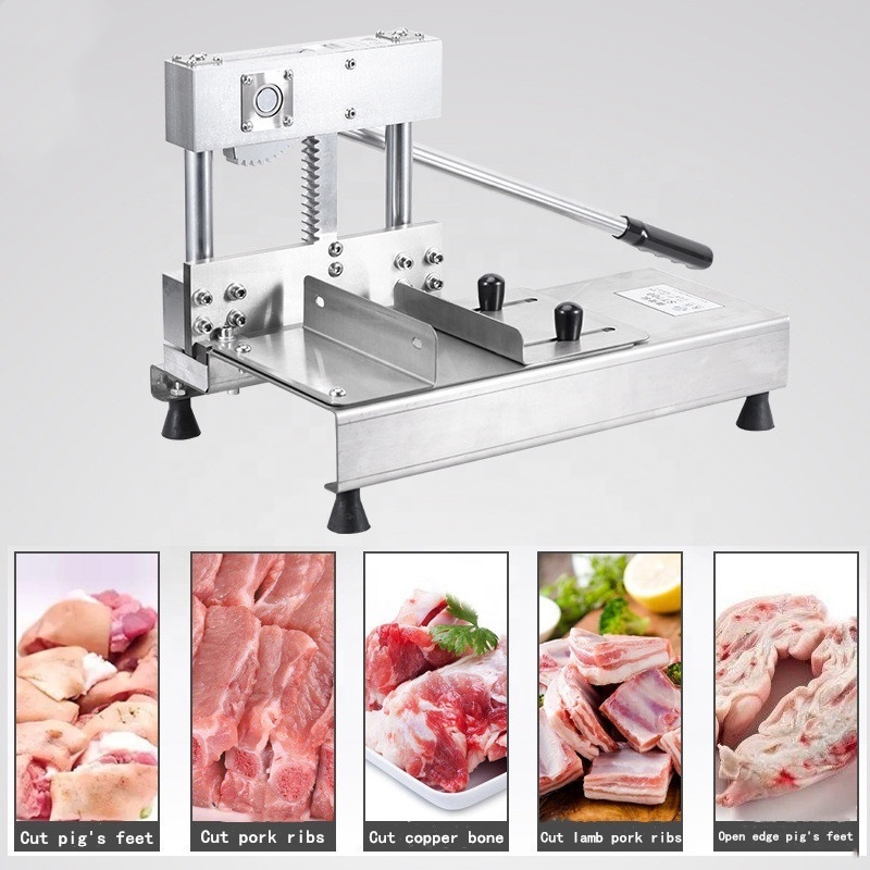 manual bone cutting machine Pig feet cutting machine bone chopper