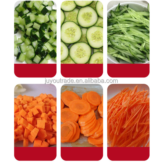 Electric Dicer Machine Celery Cucumber Vegetable Cutting Machine Fruit Cutter Slicer