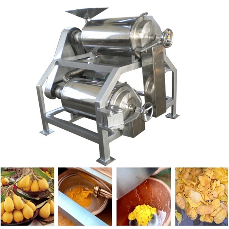 Top quality whole seeds separating machine tomato sauce paste Fruit pulp beating machine Vegetable pulper pulping machine