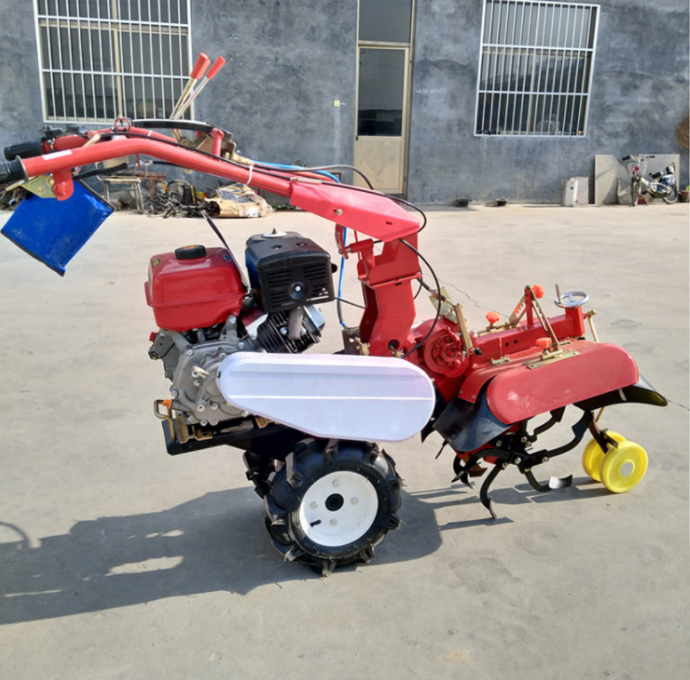 Agricultural Use Cultivator Machinery Farm Tiller Hand Push Small Ploughing Machine