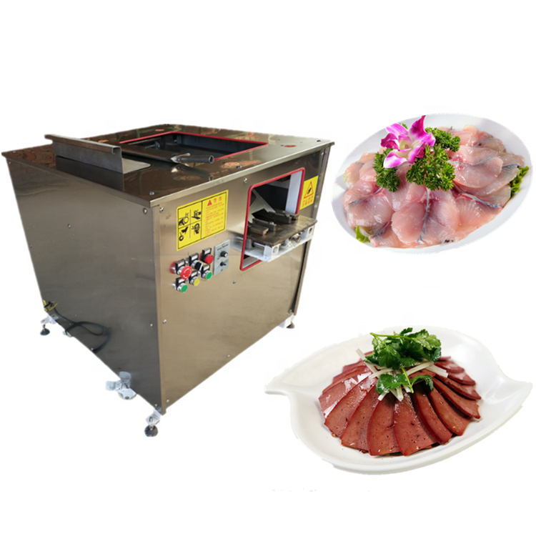 JUYOU fish thin fillet cutting machine with good quality Fresh fish fillet making machine fish fillet cutting splitting machine