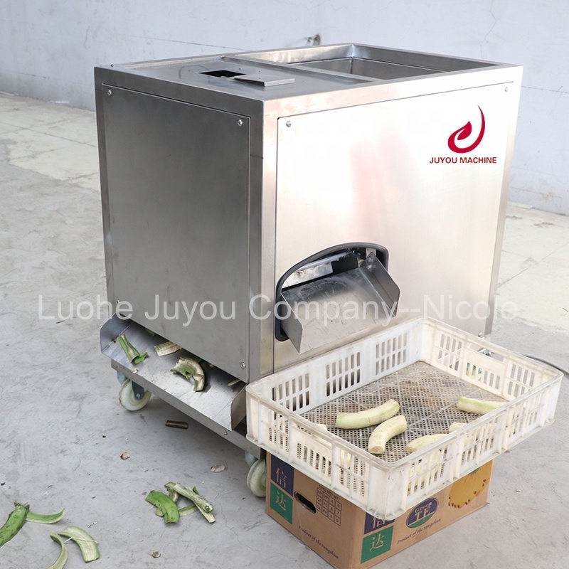 Industrial Automatic Green Banana Skin Removing Peeler Raw Plantain Peeling Machine