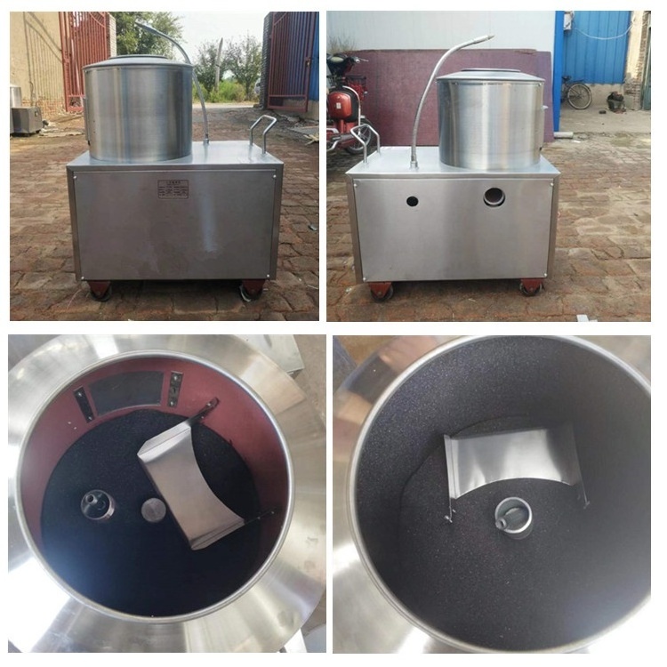 High Performance Potato Peeler And Slicer Taro Peeler And Chipper Potato Peeling And Slicing Machine