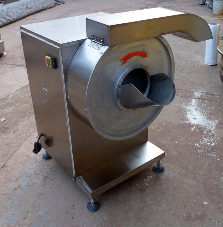 High capacity  industrial potato chips making cutter machine potato chips cutting machine