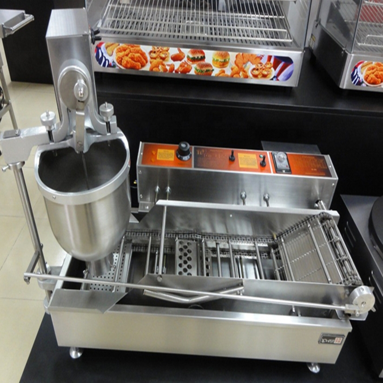 JUYOU automatic donut machine high quality mini donut making machine and fryer/ donut fryer