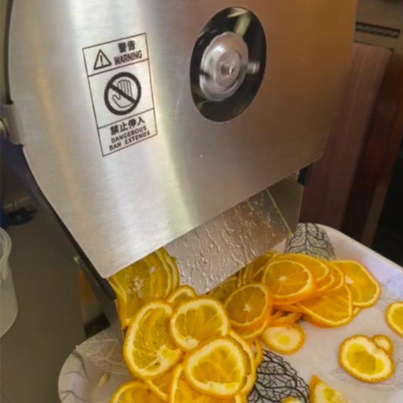 Small Commercial Lemon Slicer Machine Vegetable Potato Cutting Vegetable Cutting Slicing Machine