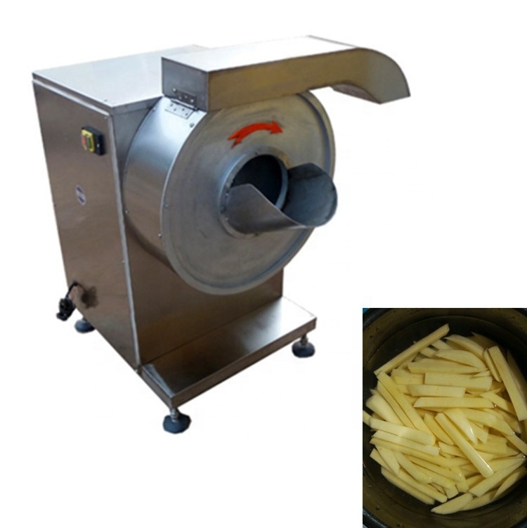 High capacity  industrial potato chips making cutter machine potato chips cutting machine