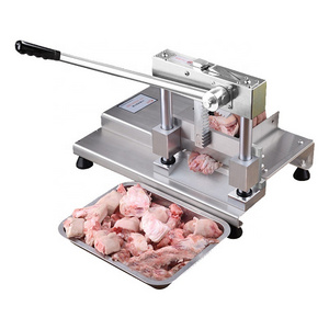 manual bone cutting machine Pig feet cutting machine bone chopper