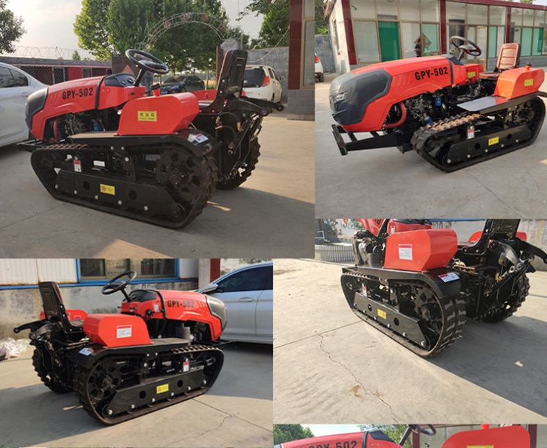 50HP Small Farm Tractors Crawler Tractor Price For Agriculture Farm