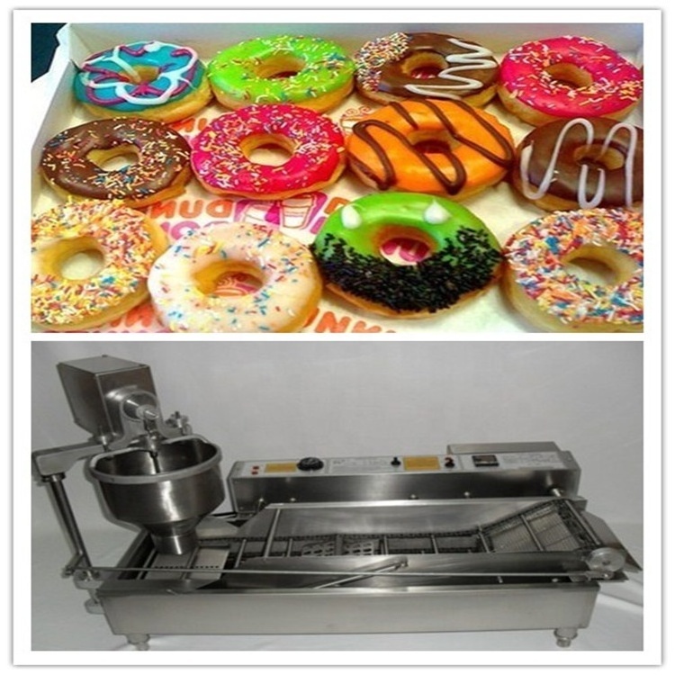 JUYOU automatic donut machine high quality mini donut making machine and fryer/ donut fryer