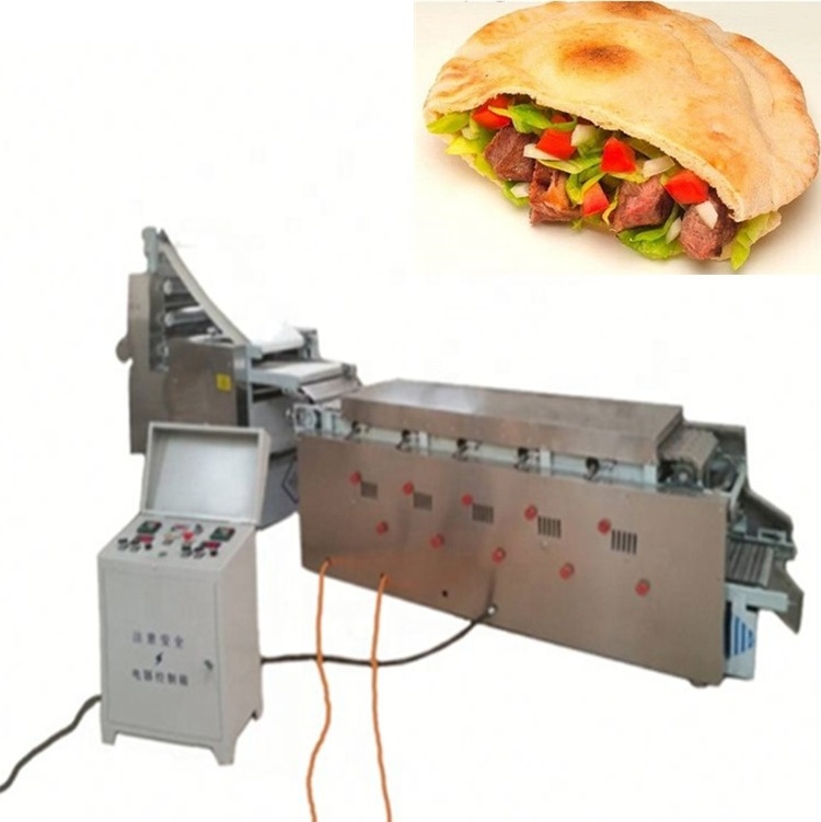 fully automatic Industrial  Lavash pita bread bakery making machine Production Line