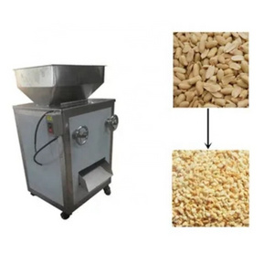 Good Stainless Steel Nut Walnut Cashew Pistachio Peanut Seed Cutter Crushing Chopper Chopping Machine