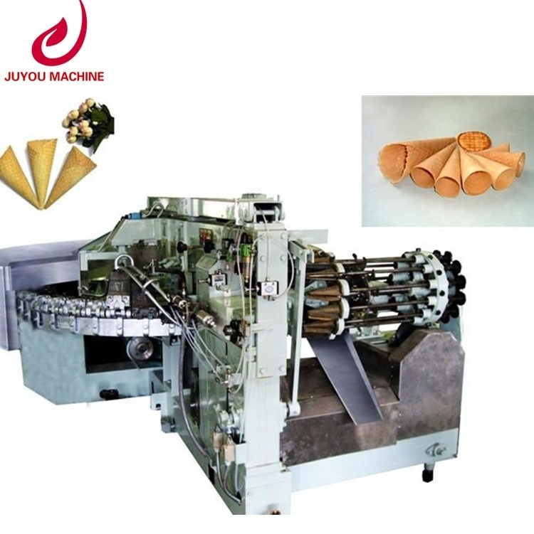 automatic ice cream cone wafer making machine